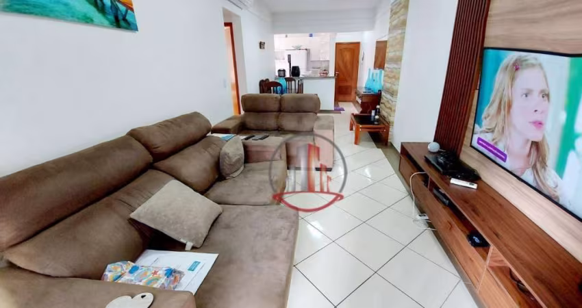Apartamento com 2 dormitórios à venda, 87 m² por R$ 620.000,00 - Canto do Forte - Praia Grande/SP