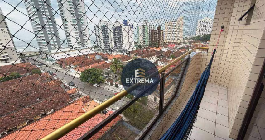 Apartamento com 2 dormitórios à venda, 72 m² por R$ 395.000,00 - Maracanã - Praia Grande/SP