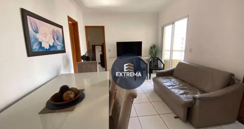 Apartamento com 2 dormitórios à venda, 82 m² por r$ 420.000,00 - vila guilhermina - praia grande/sp