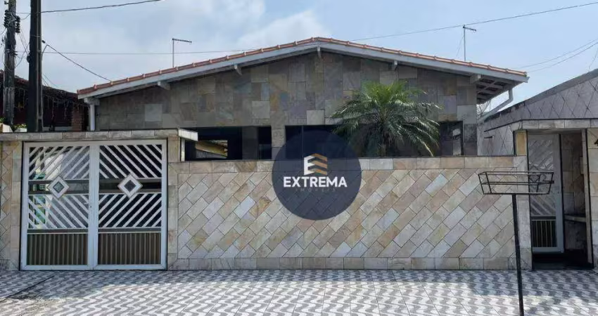 Casa com 3 dormitórios à venda por R$ 535.000 - Jardim Real - Praia Grande/SP