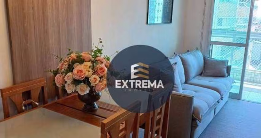 Apartamento com Vista para o mar  Porteira Fechada com 2  Suites à venda, 91 m² por R$ 680.000 - Tupi - Praia Grande/SP