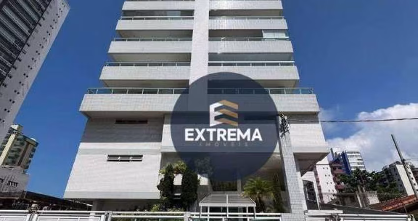 Apartamento com Vista para o Mar com 2 dormitórios sendo 1 suite  à venda, 90 m² por R$ 450.000,00 - Tupi - Praia Grande/SP