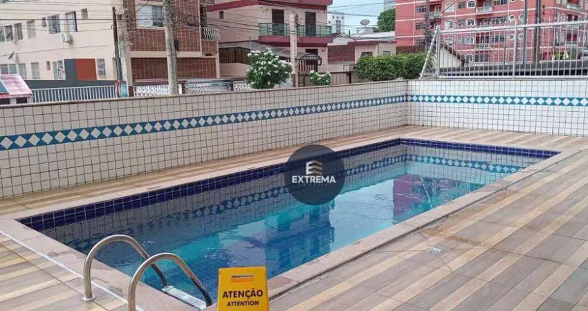 Kitão  dividida em 1 dormitório à venda, 38 m² por r$ 220.000 - tupi - praia grande/sp