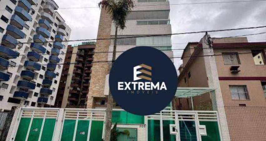 ??? 1 Dormitório no Canto do Forte – Sacada Gourmet a 180m da Praia!
