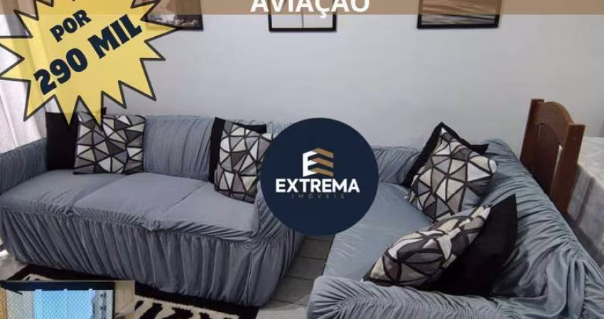 Oportunidade a 80m da Praia com Vista para o Mar – Aviação, Praia Grande!