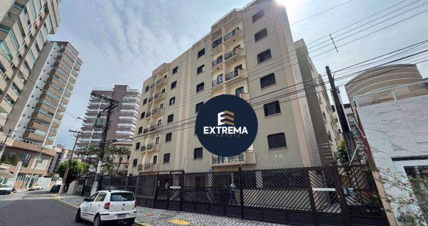 Apartamento de 1 dormitório a venda em Praia Grande, aceita carro