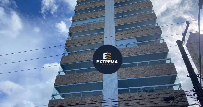 Apartamento 1 dormitório – pé na areia com vista mar e lazer completo | financiamento direto