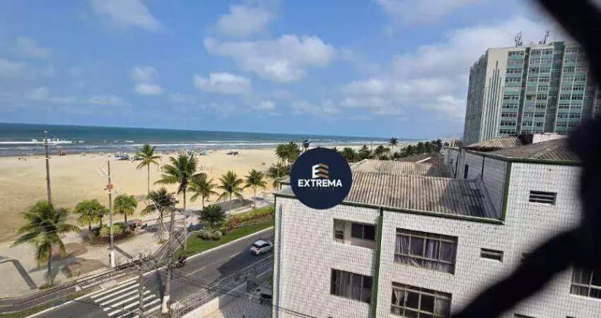 Apartamento 1 dormitório com vista para o mar – semi mobiliado