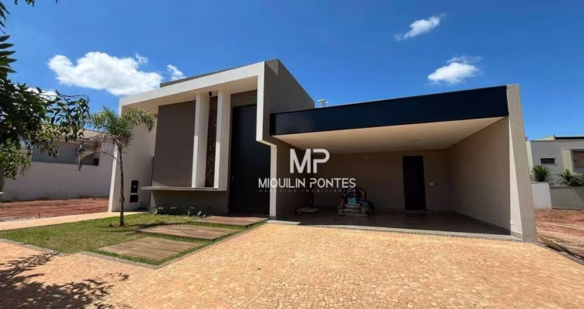 Casa com 3 dormitórios, 215 m² - venda por R$ 1.790.000,00 ou aluguel por R$ 6.907,00/mês - Condomínio Bourbon Residence - Jaboticabal/SP