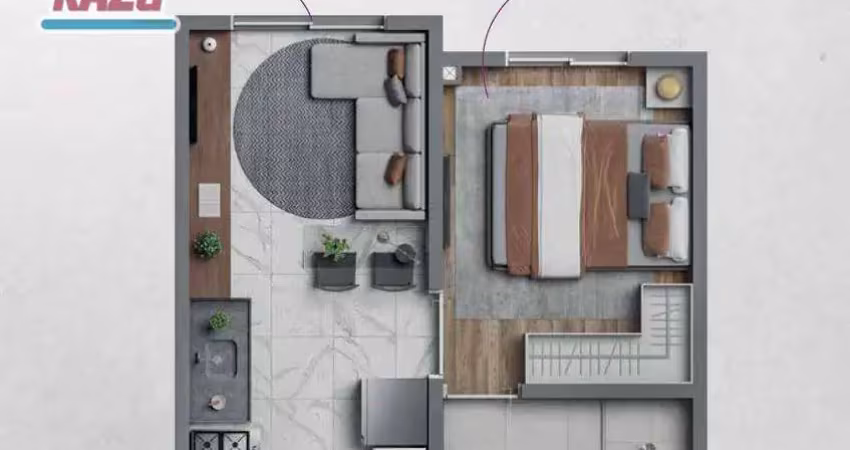 Apartamento com 1 dormitório à venda, 24 m² por r$ 252.000,00 - vila firmiano pinto - são paulo/sp