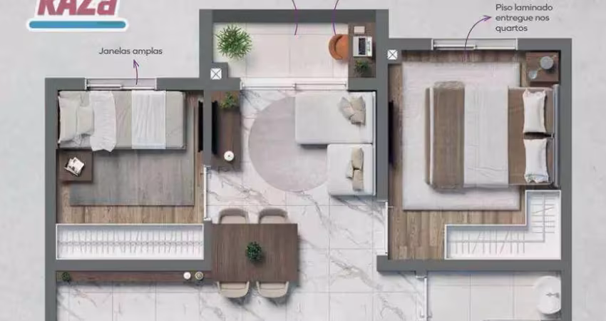 Apartamento com 2 dormitórios à venda, 34 m² por r$ 337.000,00 - vila firmiano pinto - são paulo/sp