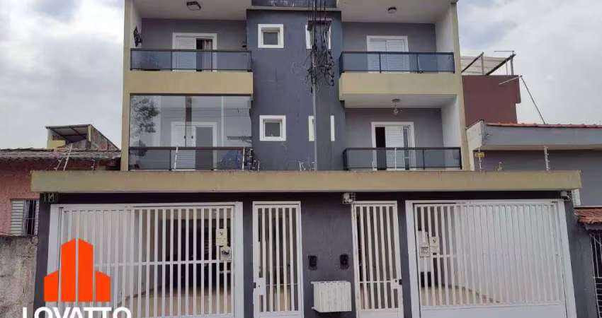 Apartamento com 2 dormitórios à venda - vila aquilino - santo andré/sp