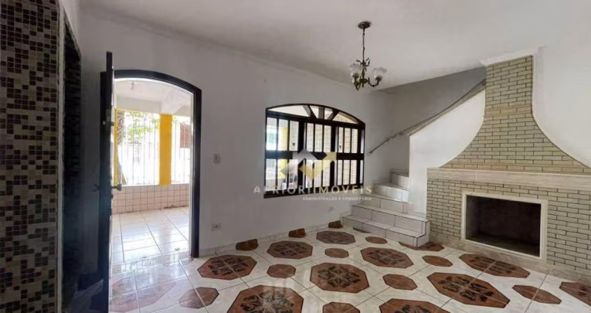 Sobrado com 3 dormitórios à venda, 200 m² por R$ 650.000,00 - Vila Tibiriçá - Santo André/SP