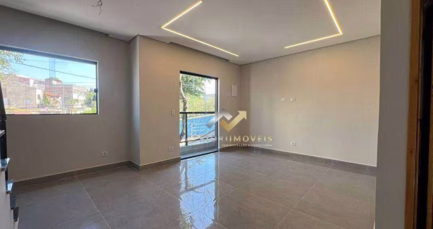 Sobrado com 3 dormitórios à venda, 130 m² por R$ 800.000,00 - Parque Jaçatuba - Santo André/SP