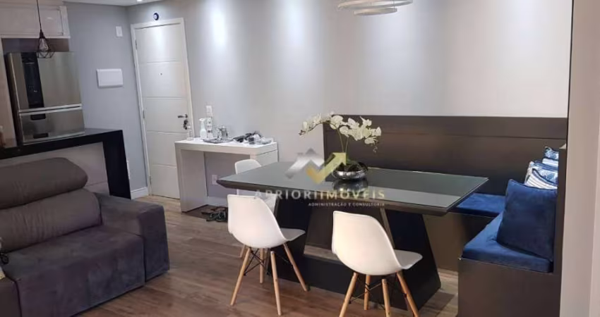 Apartamento com 2 dormitórios à venda, 75 m² por R$ 650.000,00 - Parque das Nações - Santo André/SP