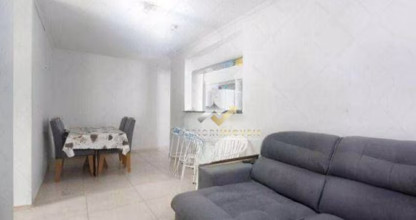 Apartamento com 2 dormitórios à venda, 54 m² por R$ 350.000,00 - Parque São Vicente - Mauá/SP