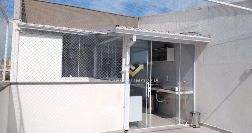 Cobertura com 2 dormitórios à venda, 97 m² por R$ 440.000,00 - Jardim Ocara - Santo André/SP