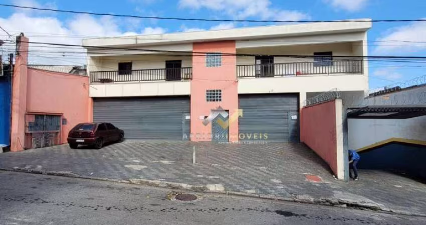 Salão para alugar, 280 m² por R$ 6.615,00/mês - Vila Luzita - Santo André/SP