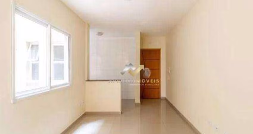 Apartamento para alugar, 48 m² por R$ 1.981,00/mês - Vila Pires - Santo André/SP