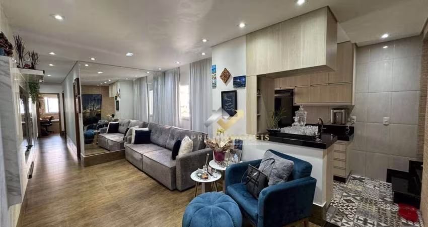 Cobertura com 3 dormitórios à venda, 140 m² por R$ 630.000,00 - Vila Valparaíso - Santo André/SP