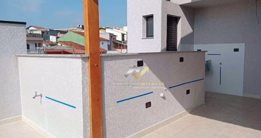 Cobertura à venda, 87 m² por R$ 385.000,00 - Jardim Teles de Menezes - Santo André/SP