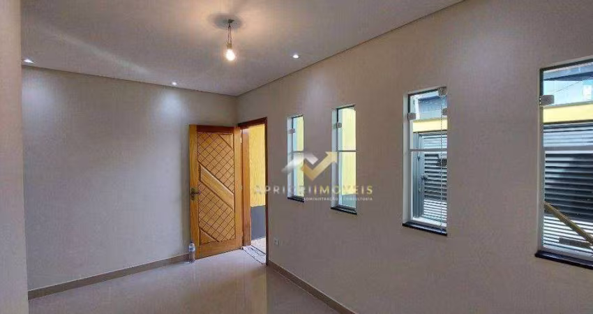 Sobrado com 2 dormitórios à venda, 58 m² por R$ 485.000,00 - Parque Oratório - Santo André/SP
