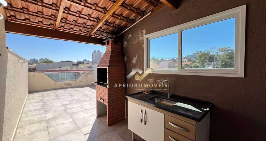 Cobertura com 2 dormitórios à venda, 92 m² por R$ 370.000,00 - Jardim Stella - Santo André/SP
