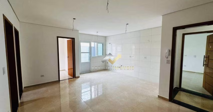 Apartamento com 2 dormitórios à venda, 52 m² por R$ 410.000,00 - Vila Curuçá - Santo André/SP