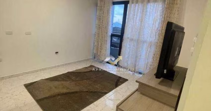 Apartamento com 3 dormitórios para alugar, 90 m² por R$ 2.410,00/mês - Parque Oratório - Santo André/SP