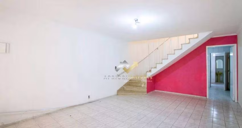 Sobrado com 2 dormitórios à venda, 117 m² por R$ 489.000,00 - Vila Scarpelli - Santo André/SP