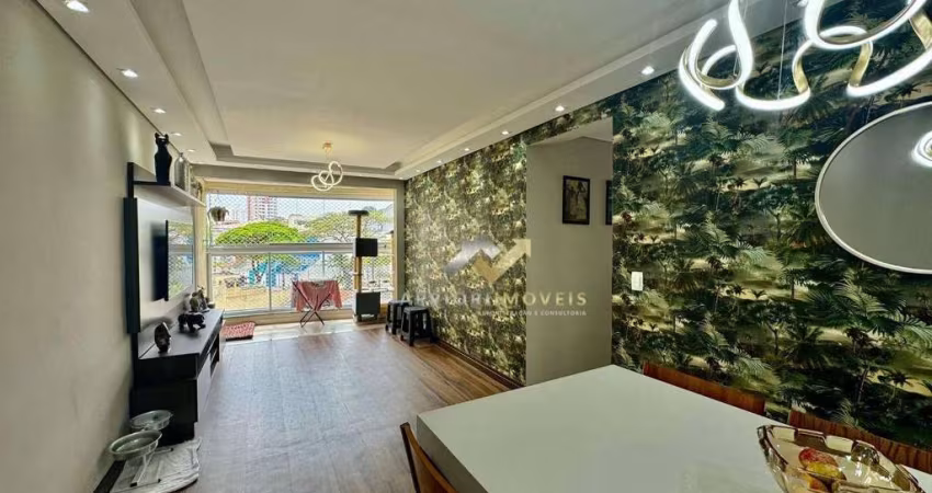 Apartamento com 3 dormitórios à venda, 82 m² por R$ 680.000,00 - Parque das Nações - Santo André/SP