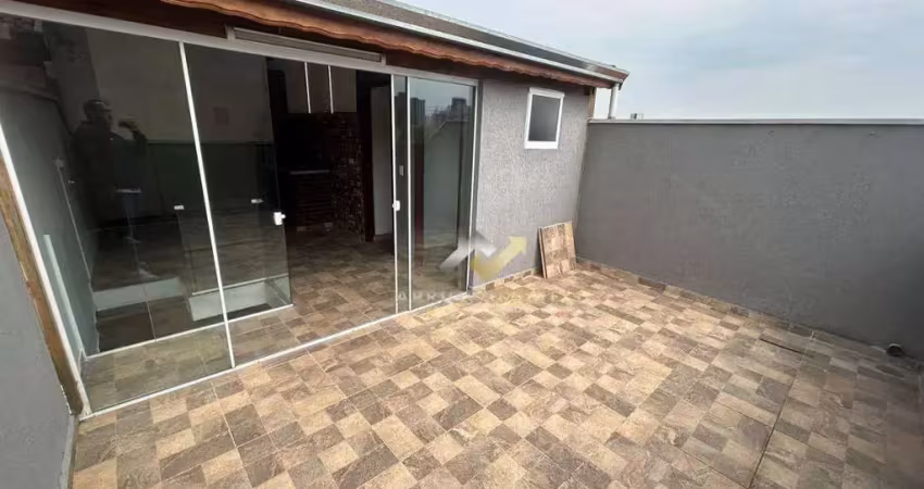 Cobertura à venda, 74 m² por R$ 490.000,00 - Campestre - Santo André/SP