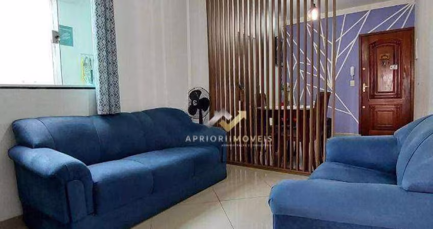 Apartamento com 2 dormitórios à venda, 67 m² por R$ 525.000,00 - Vila Alzira - Santo André/SP