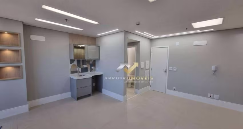 Sala para alugar, 33 m² por R$ 2.791,24/mês - Vila Homero Thon - Santo André/SP