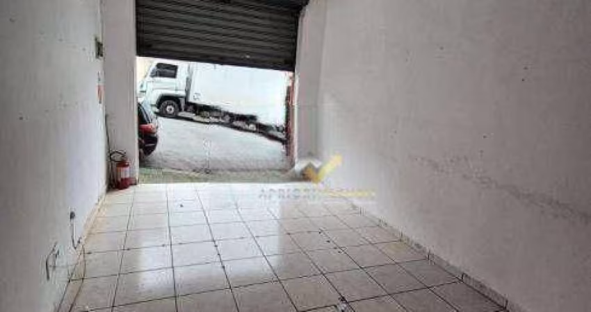Salão para alugar, 20 m² por R$ 1.520,00/mês - Vila Bastos - Santo André/SP