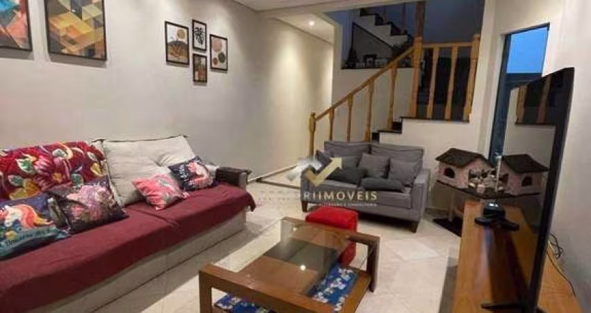Sobrado com 4 dormitórios à venda, 192 m² por R$ 999.000,00 - Vila Camilópolis - Santo André/SP
