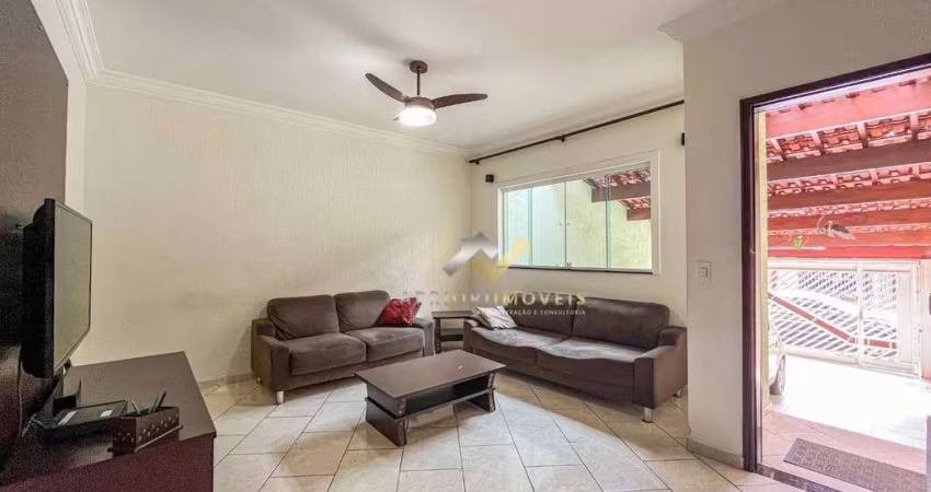Casa com 3 dormitórios à venda, 137 m² por R$ 750.000 - Jardim Santo Antônio - Santo André/SP