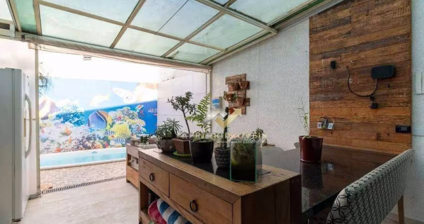 Sobrado com 3 dormitórios à venda por R$ 980.000,00 - Vila Guiomar - Santo André/SP