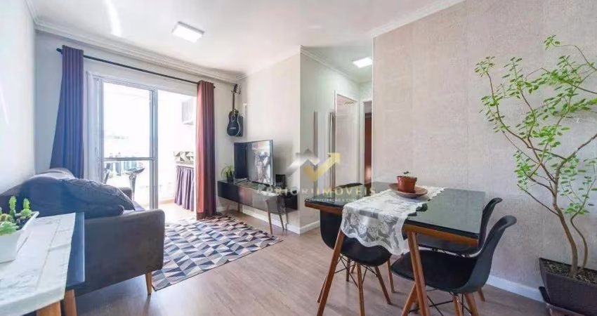 Apartamento com 2 dormitórios à venda, 50 m² por R$ 370.000,00 - Vila Curuçá - Santo André/SP