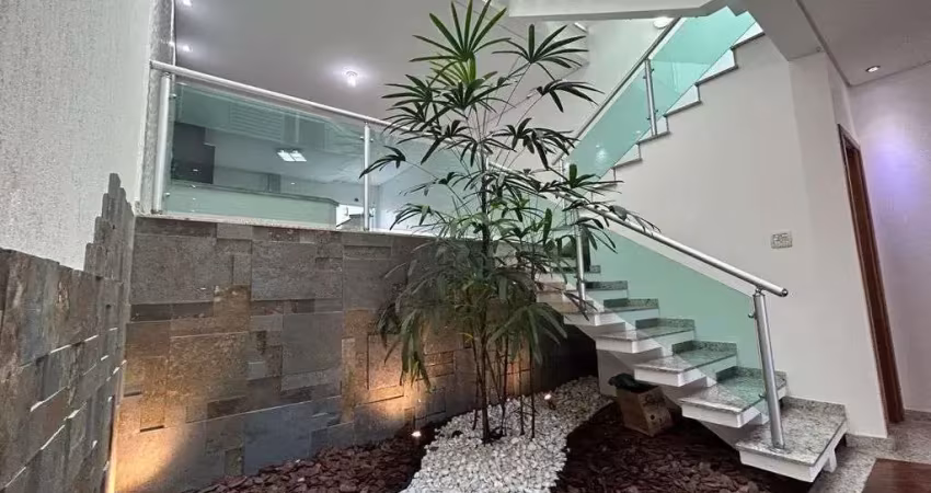 Sobrado com 4 dormitórios à venda, 260 m² por r$ 1.650.000,00 - vila assunção - santo andré/sp