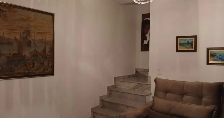 Sobrado com 3 dormitórios, 160 m² - venda por r$ 700.000,00 ou aluguel por r$ 2.962,00/mês - parque das nações - santo andré/sp