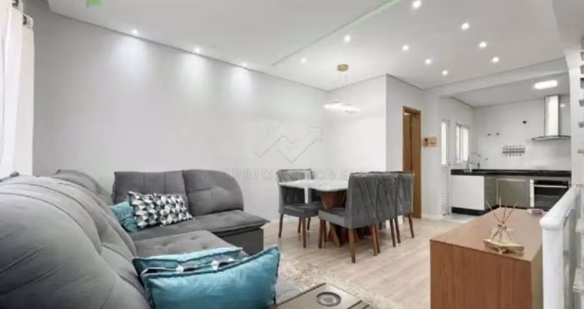Sobrado com 2 dormitórios à venda, 123 m² por r$ 560.000 - parque novo oratório - santo andré/sp