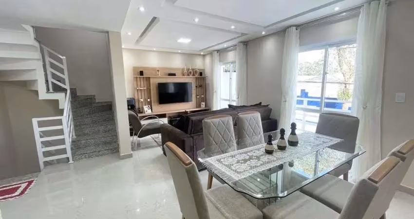 Sobrado com 3 dormitórios à venda, 131 m² por r$ 680.000,00 - parque novo oratório - santo andré/sp