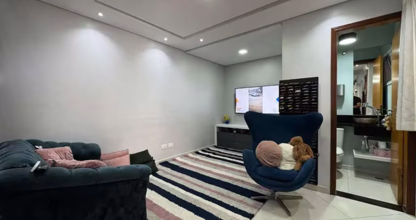 Sobrado com 3 dormitórios à venda, 83 m² por r$ 550.000,00 - vila cecília maria - santo andré/sp
