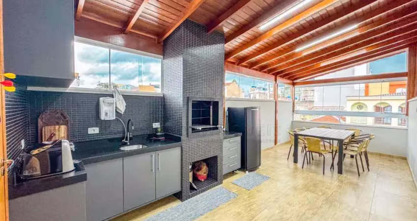Sobrado com 03 dormitórios à venda, 184 m² na vila cecília maria - santo andré/sp