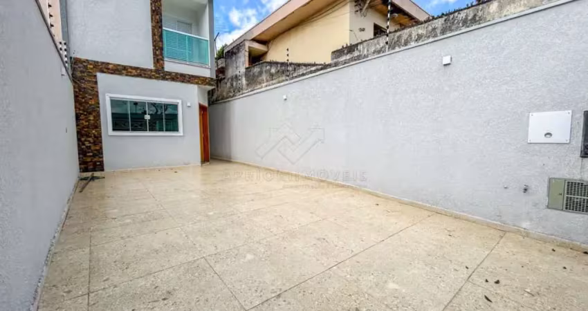 Sobrado com 3 dormitórios à venda, 150 m² por r$ 675.000,00 - vila tibiriçá - santo andré/sp