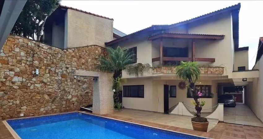 Sobrado com 4 dormitórios à venda, 500 m² por r$ 2.800.000,00 - jardim - santo andré/sp