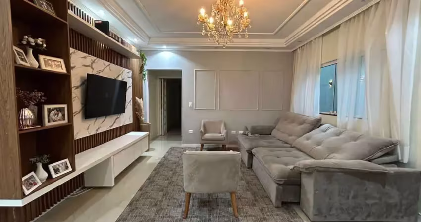 Sobrado com 3 dormitórios à venda, 271 m² por r$ 980.000,00 - parque erasmo assunção - santo andré/sp