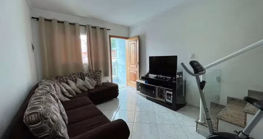 Sobrado com 2 dormitórios à venda, 138 m² por r$ 580.000,00 - vila linda - santo andré/sp