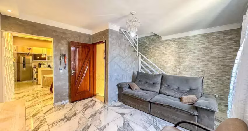 Sobrado com 03 dormitórios à venda, 156 m² no parque das nações - santo andré/sp